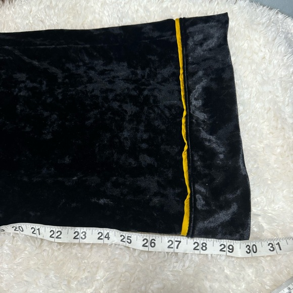 Sofia Intimates by Sofia Vergara Women's Crushed Velvet Pajama Set Black Sz M - Picture 9 of 12